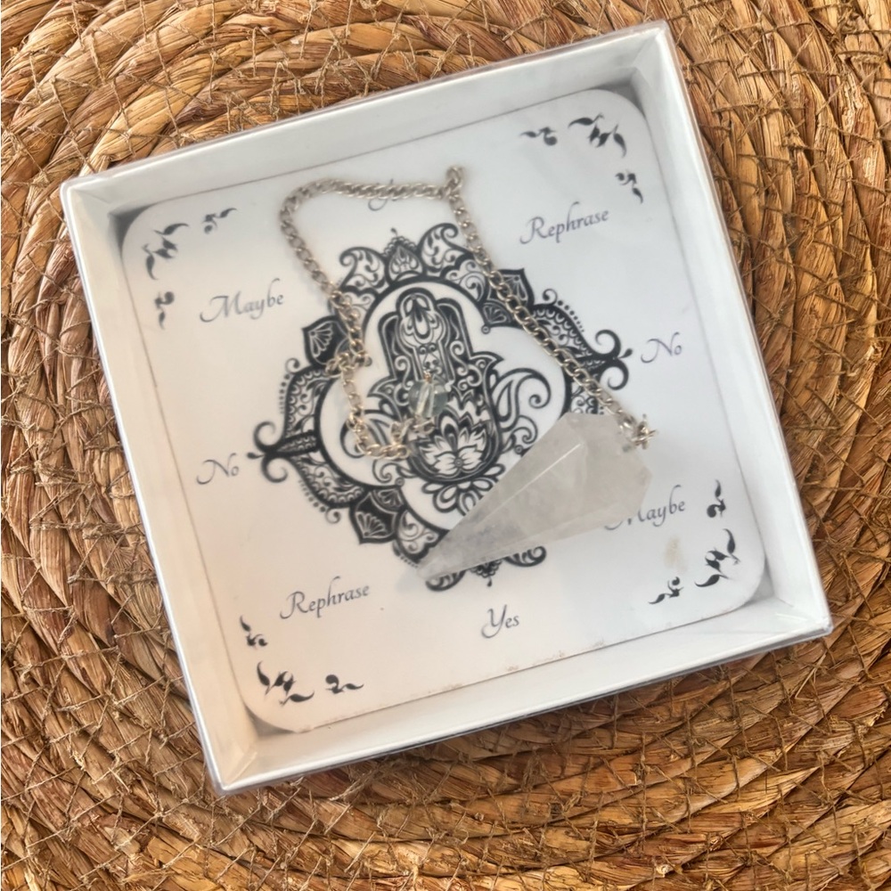 Brand New! Smoky Quartz Pendulum